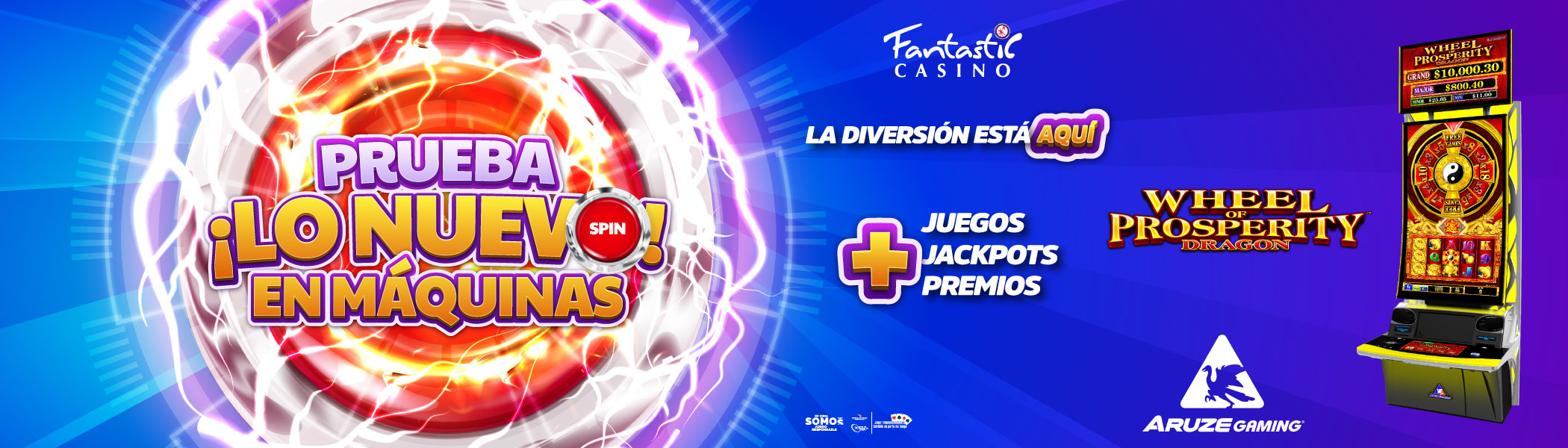 La rueda de la fortuna en Fantastic Casino la doña