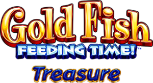 Logo de gold fish feeding time trasure