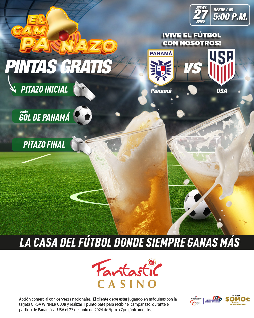 Pinta gratis en el juego de Panama